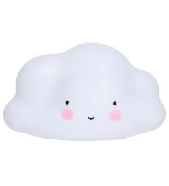 A Little Lovely Company Nachtlamp - 24,5 Cm - Cloud - Wit