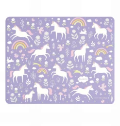 A Little Lovely Company Placemat Unicorn Dreams