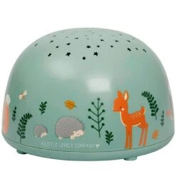 A Little Lovely Company Projectielamp - 14x9 Cm - Bos Gratis