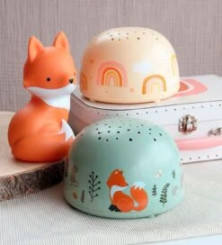 A Little Lovely Company Projectielamp - 14x9 Cm - Regenbogen -A Little Lovely Company Winkel QA161 3