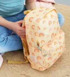 A Little Lovely Company Kleuterrugzak - Regenbogen - Geel -A Little Lovely Company Winkel YO975 2