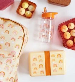 A Little Lovely Company Kleuterrugzak - Regenbogen - Geel -A Little Lovely Company Winkel YO975 3