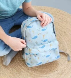A Little Lovely Company Kleuterrugzak - Ocean - Blauw -A Little Lovely Company Winkel YO976 2