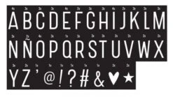 A Little Lovely Company Symbolenset Monochrome