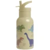 A Little Lovely Company Stainless Steel Bottle Dinosaurs