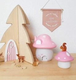 A Little Lovely Company Nachtlampje Kinderkamer Paddenstoel Roze -A Little Lovely Company Winkel image 10