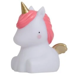 Nachtlampje Kinderkamer Little Unicorn Goud A Little Lovely Company