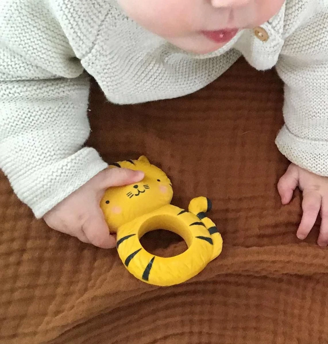 Bijtring Tijger A Little Lovely Company 6 Bijtring Tijger A Little Lovely Company - Afbeelding 6