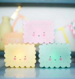 Nachtlampje Mini Koekje-Mint A Little Lovely Company -A Little Lovely Company Winkel image 40