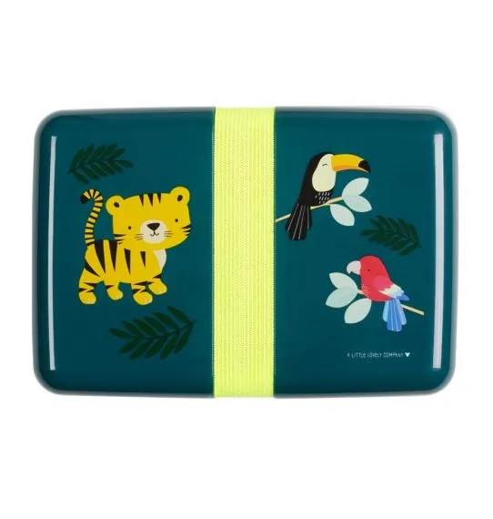 A Little Lovely Company Lunchbox Jungle Tiger 1 A Little Lovely Company Lunchbox Jungle Tiger