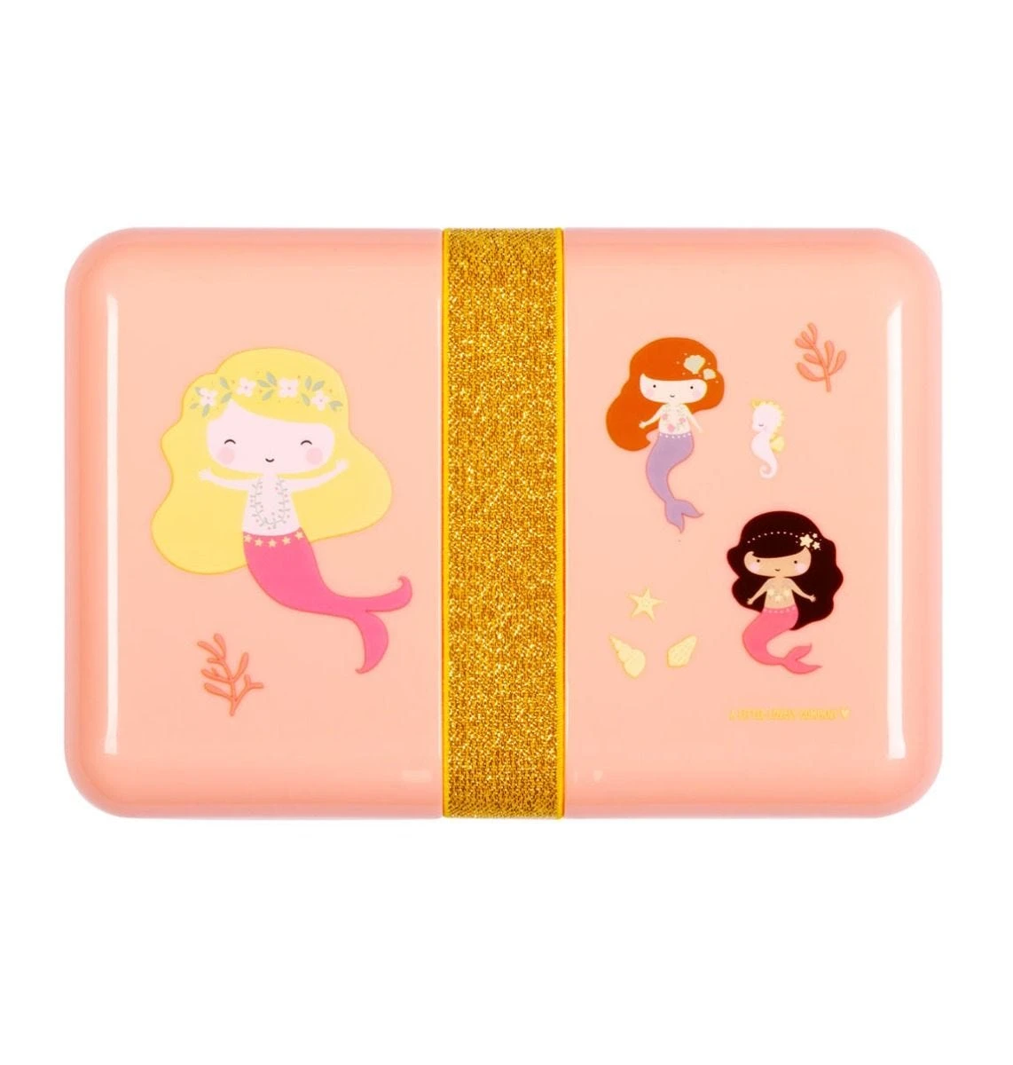 A Little Lovely Company Lunchbox Mermaids + Gratis Stickers 1 A Little Lovely Company Lunchbox Mermaids + Gratis Stickers