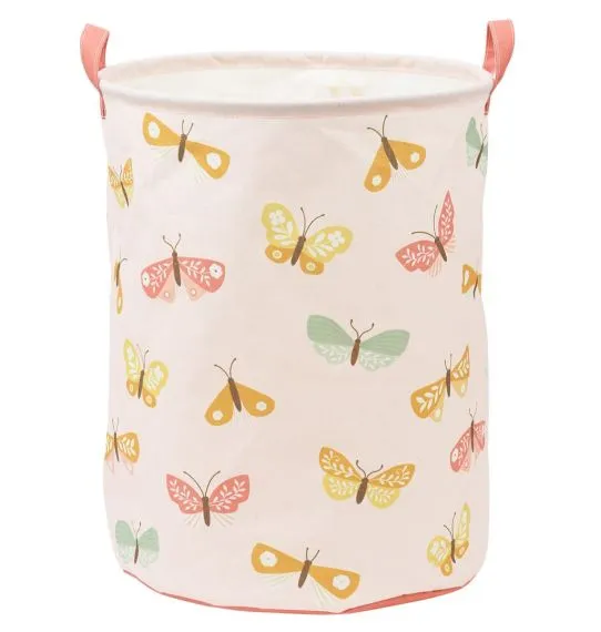 A Little Lovely Company Opbergmand Vlinders 1 A Little Lovely Company Opbergmand Vlinders