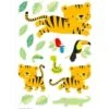 A Little Lovely Company Muursticker Jungle Tijger