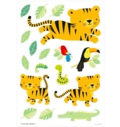 A Little Lovely Company Muursticker Jungle Tijger